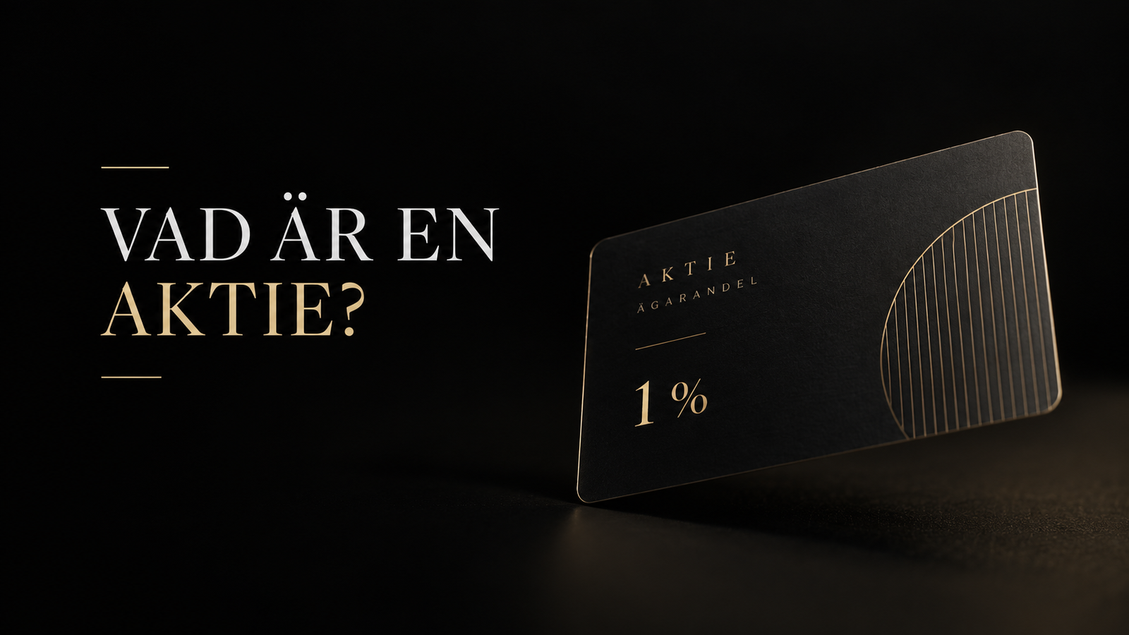 Vad är en aktie? – enkelt förklarat