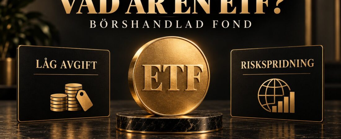 Vad är en ETF? Så fungerar börshandlade fonder