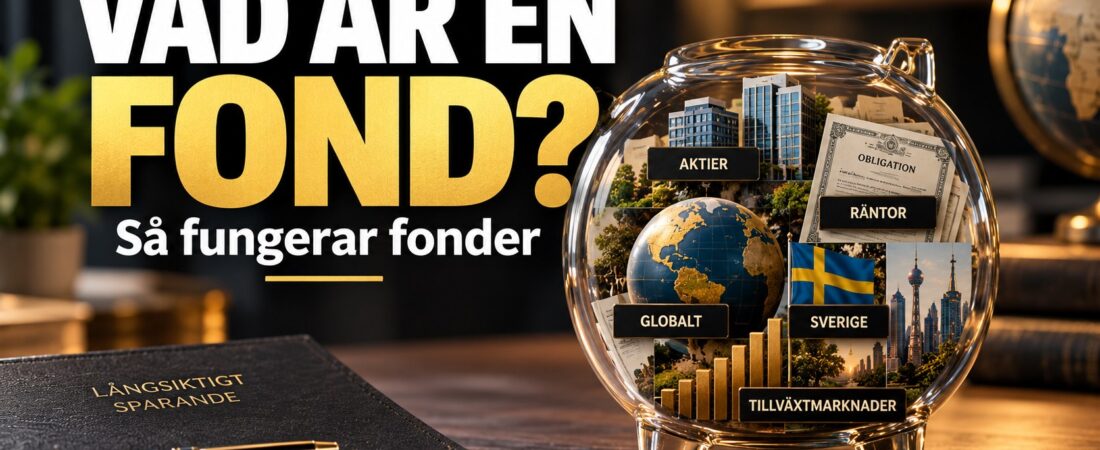 Vad är en fond? Så fungerar fonder