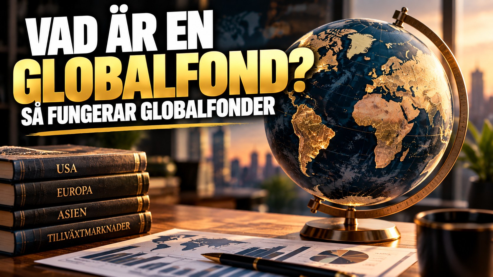 Vad är en globalfond? Så fungerar globalfonder