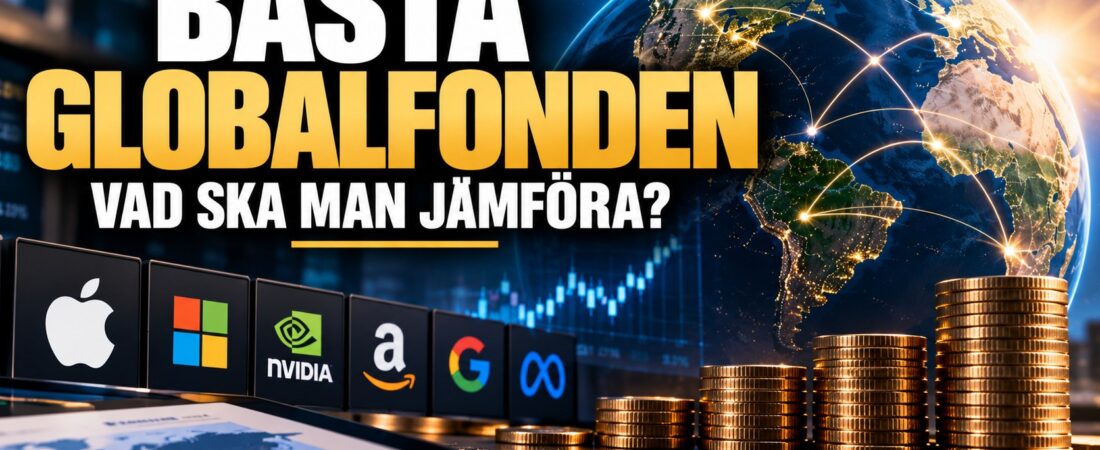 Bästa globalfonden, vad ska man jämföra?