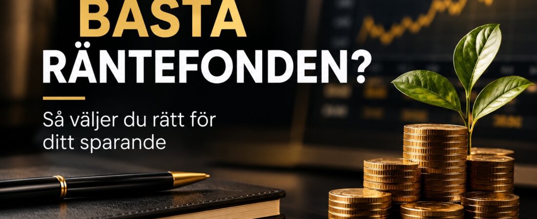 Bästa räntefonden – så väljer du rätt för ditt sparande