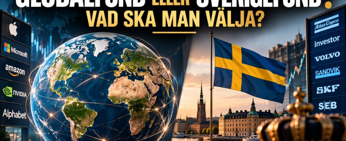 Globalfond eller Sverigefond? Vad ska man välja?