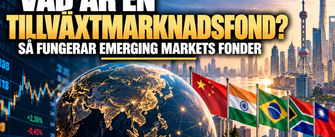 Vad är en tillväxtmarknadsfond? Så fungerar Emerging Markets fonder